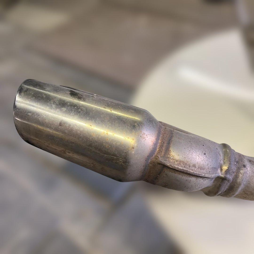 ダイハツ　タントカスタム　ターボ　L350S ステンレス デュアル出力マフラー