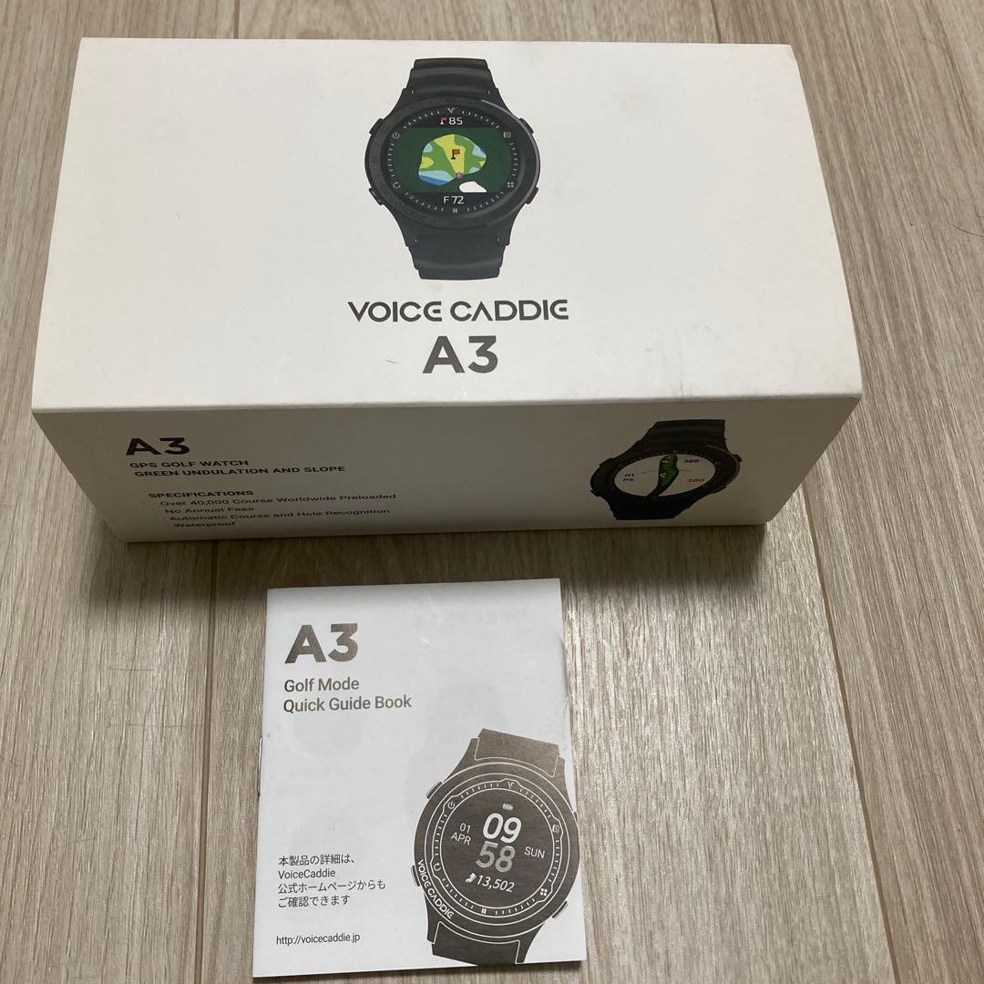 ゴルフナビ 時計型 VOICE CADDIE　ボイスキャディ A3