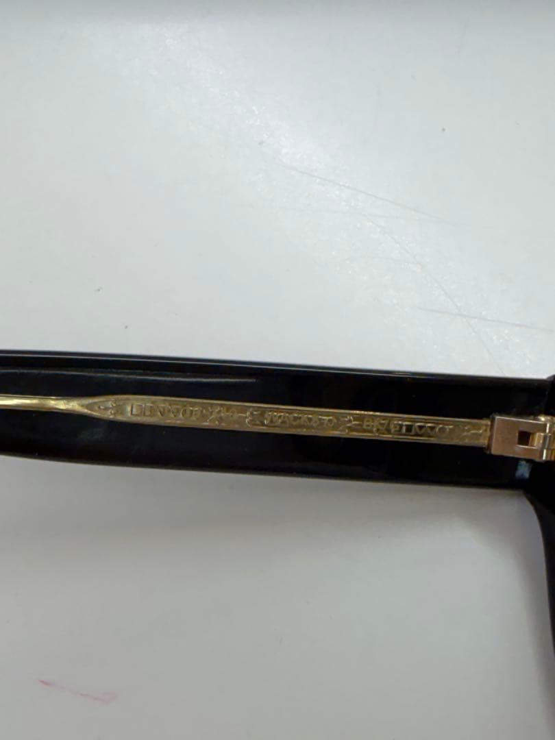 OLIVER PEOPLES WACKS BK/G 黒 金 日本製