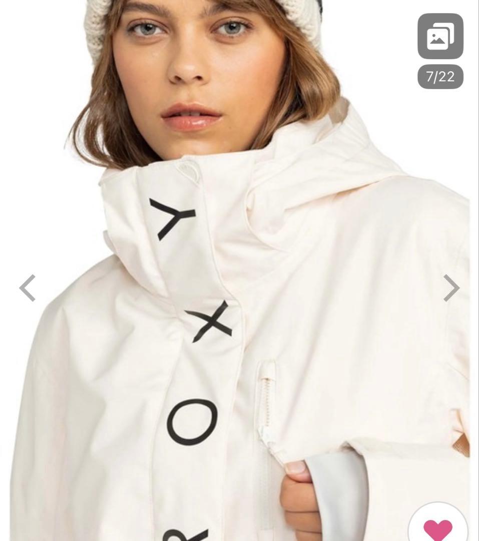 ❤️とみー❤️ROXY JETTY ロキシー　上下セット　ホワイト　L