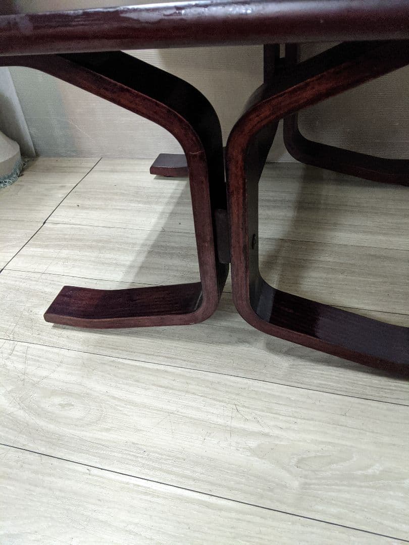 FUJI FURNITURE 冨士ファニチア サイドテーブル 曲木 シンプル