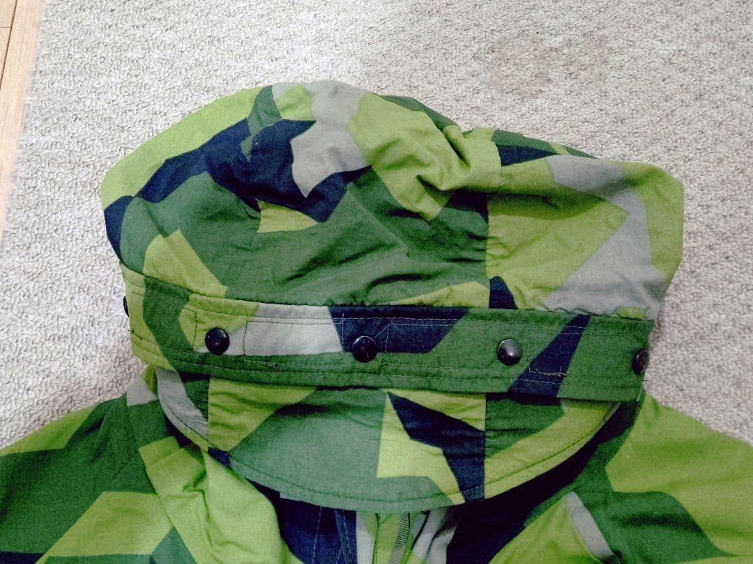 実物 スウェーデン軍 M90 スカンジナビアカモ ジャケット 北欧 ミリタリー