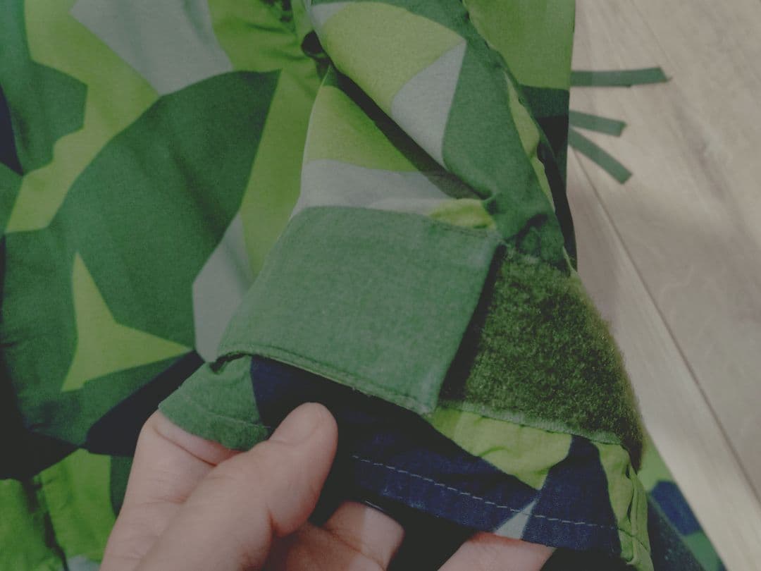 実物 スウェーデン軍 M90 スカンジナビアカモ ジャケット 北欧 ミリタリー