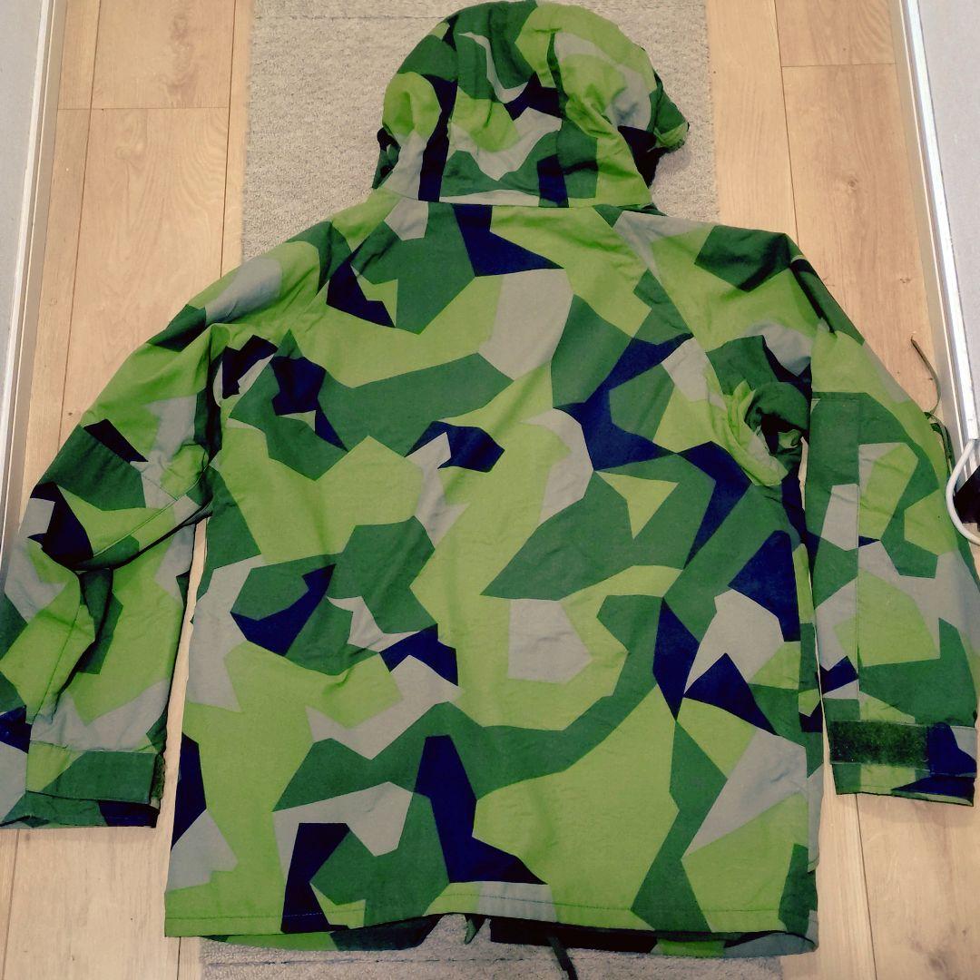 実物 スウェーデン軍 M90 スカンジナビアカモ ジャケット 北欧 ミリタリー