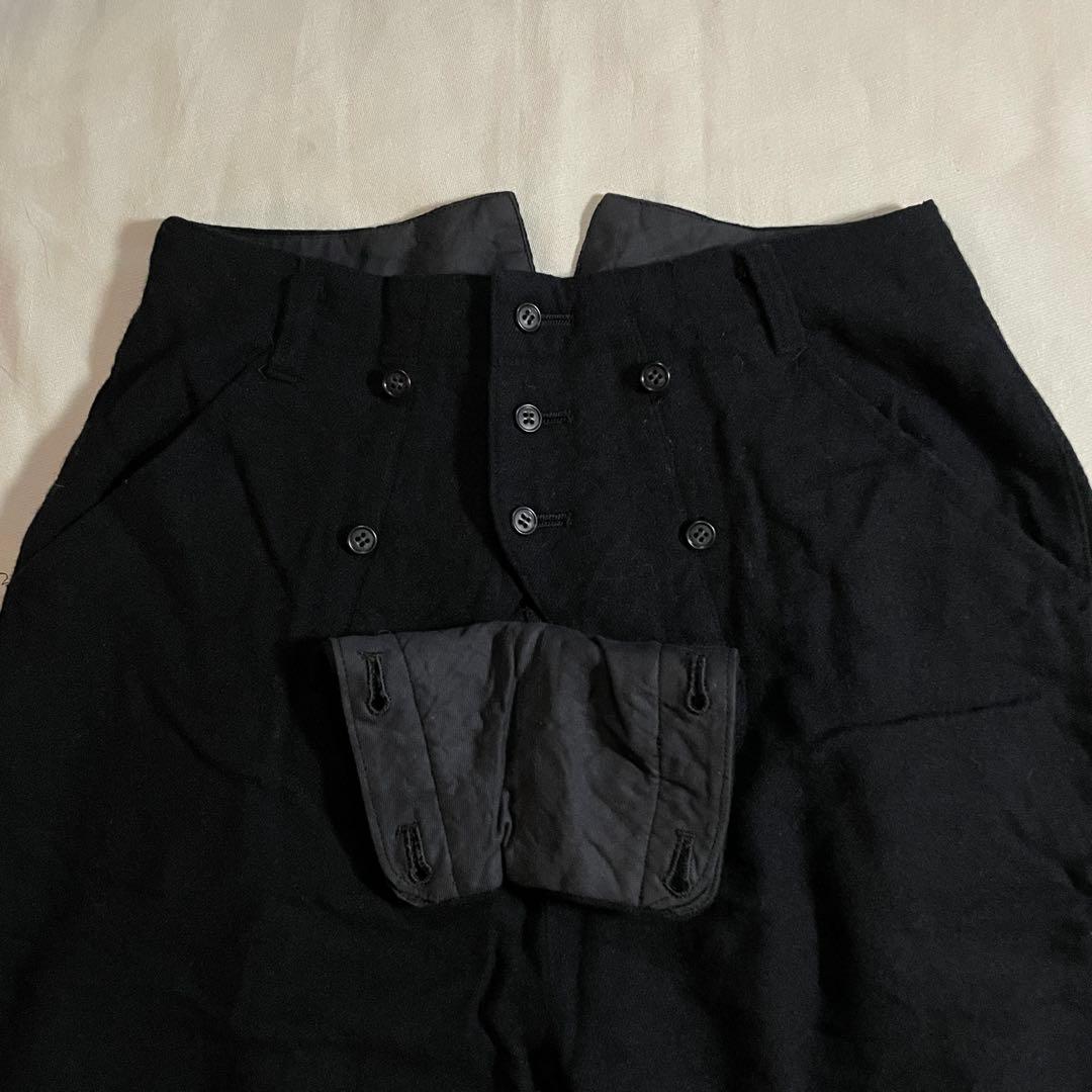 希少 80s comme des garcons wool セーラー スラックス