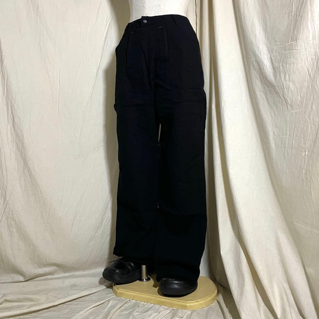 希少 80s comme des garcons wool セーラー スラックス