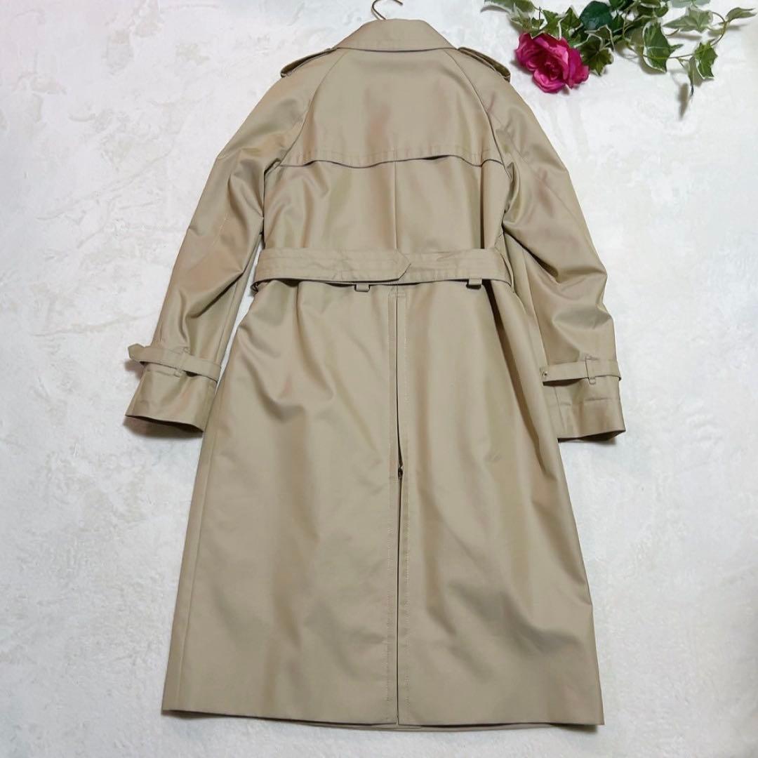 未使用✨　アクアスキュータム　トレンチコート　ダブル　ベージュ　ライナー　10