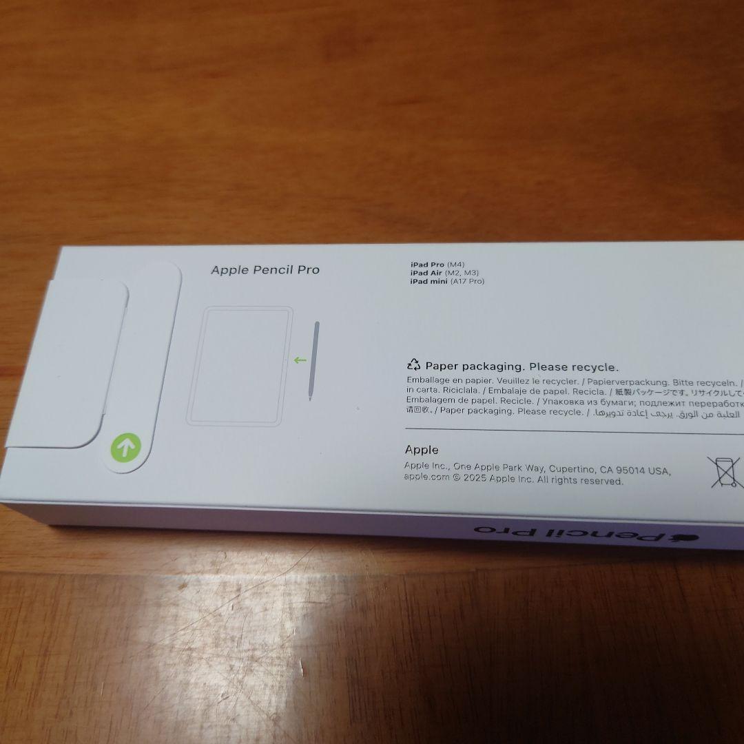 Apple Pencil pro 型番 MX2D3ZA/A