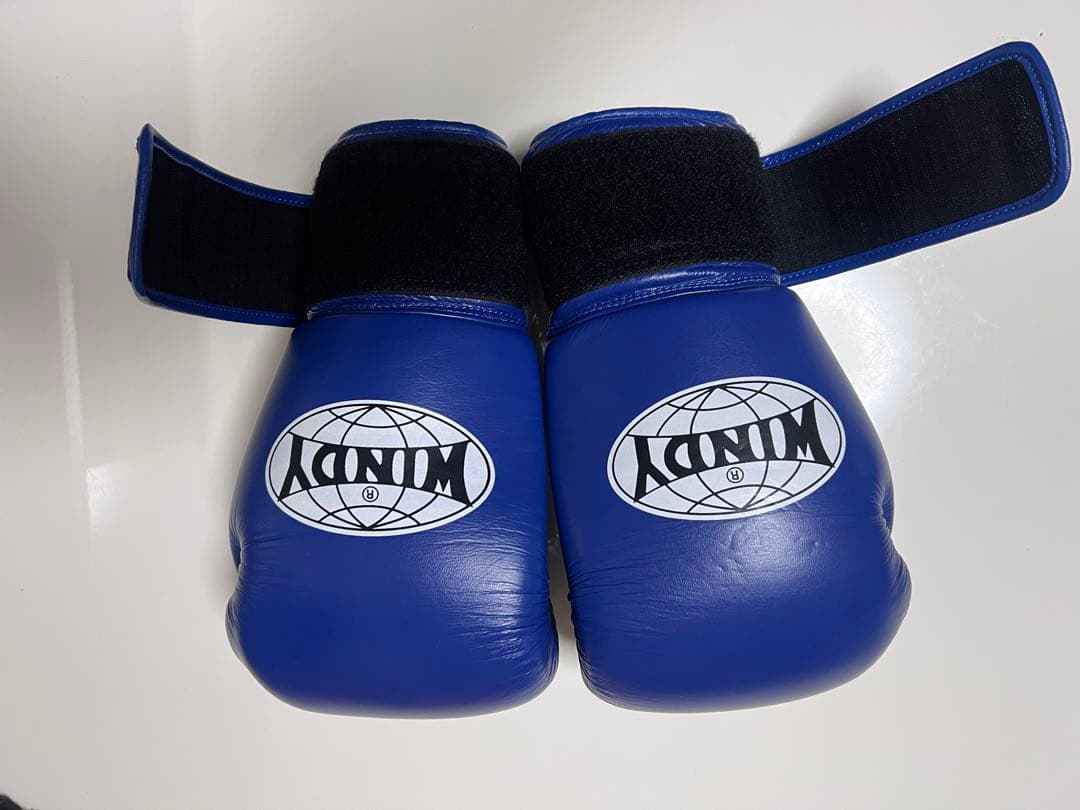 WINDY ボクシンググローブ 16 oz BGVH 青