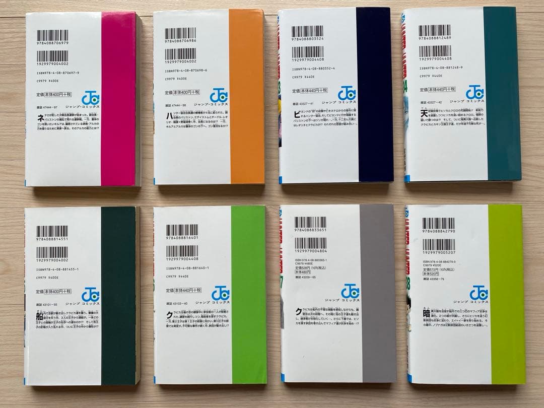 ハンターハンター全巻(1〜38巻)