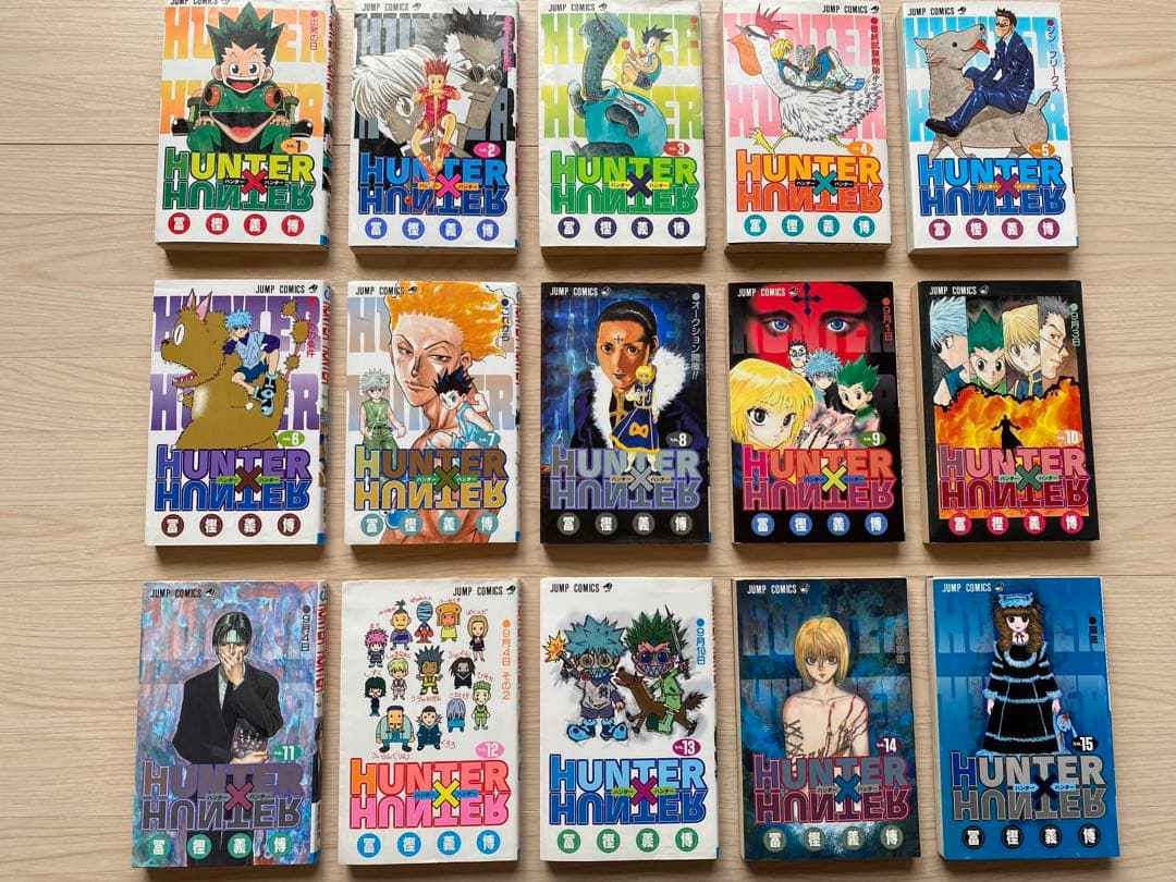 ハンターハンター全巻(1〜38巻)