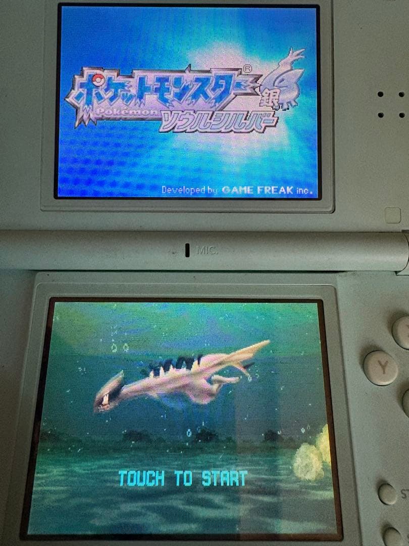 DS ポケモン　ソウルシルバー　ポケウォーカー付き