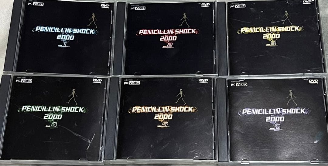 PENICILLIN SHOCK 2000 DVD HAKUEI千聖O-JIRO