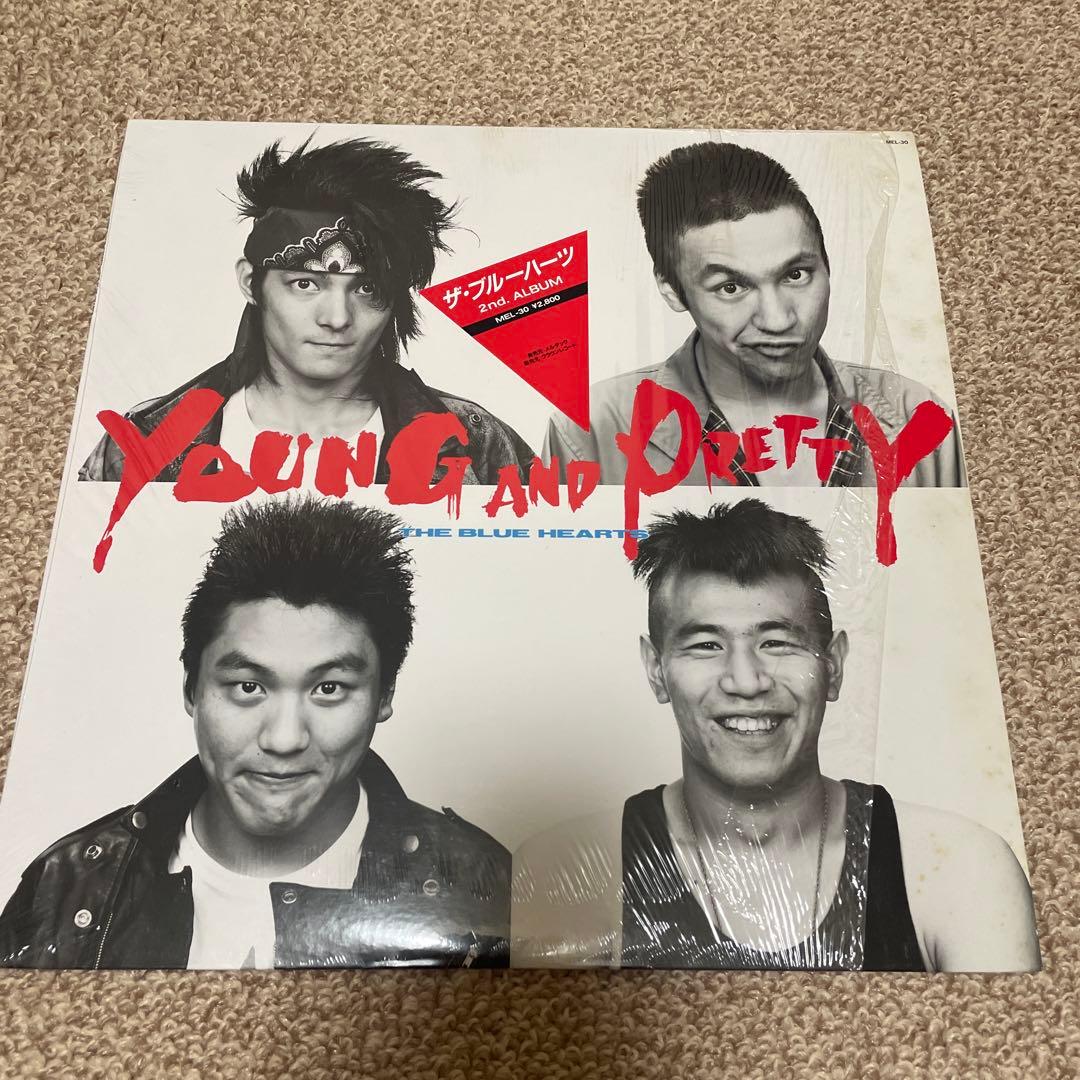 YOUNG AND PRETTY ★ LP ★ THE BLUE HEARTS