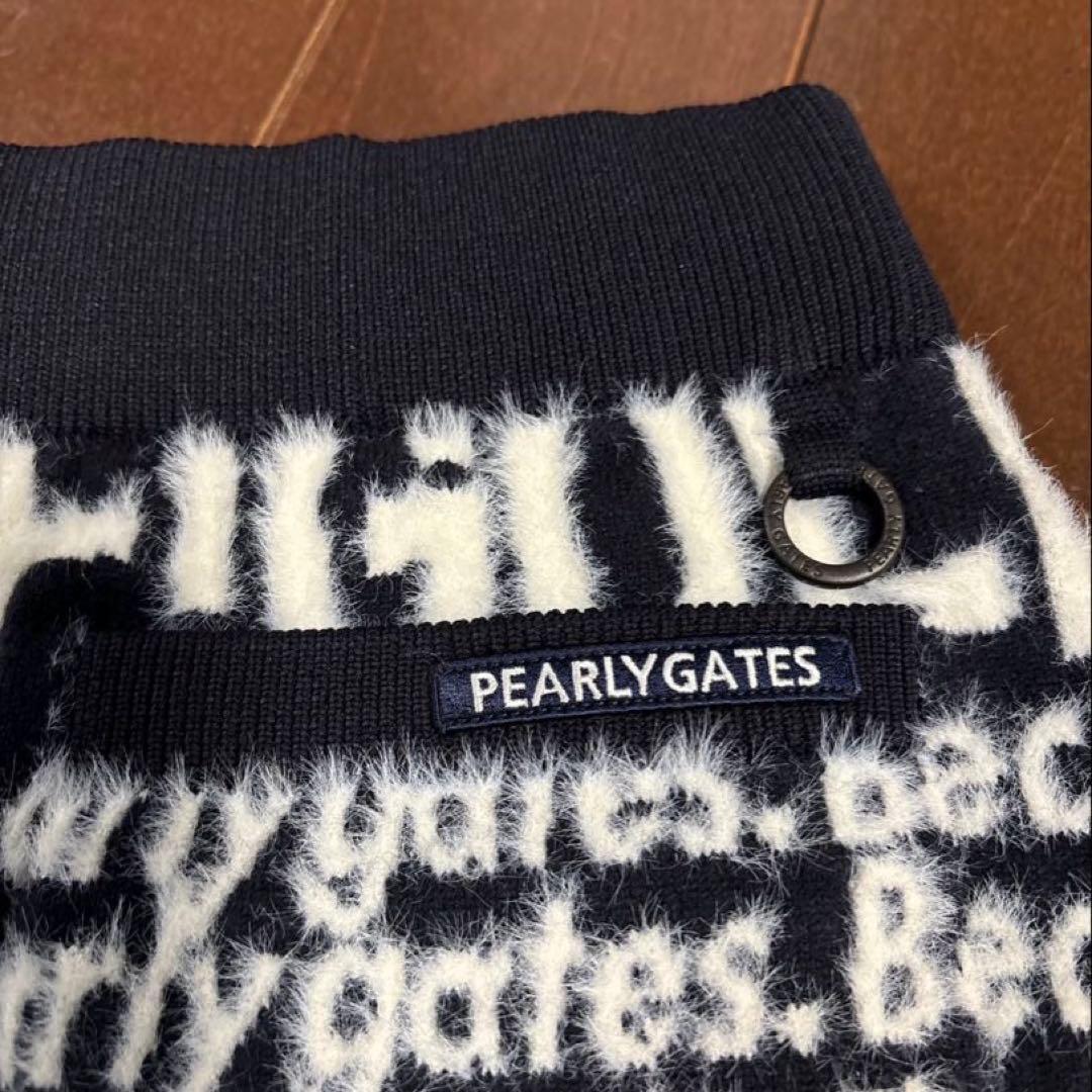 パーリーゲイツ GOLF柄ジャガード織スカートサイズ1