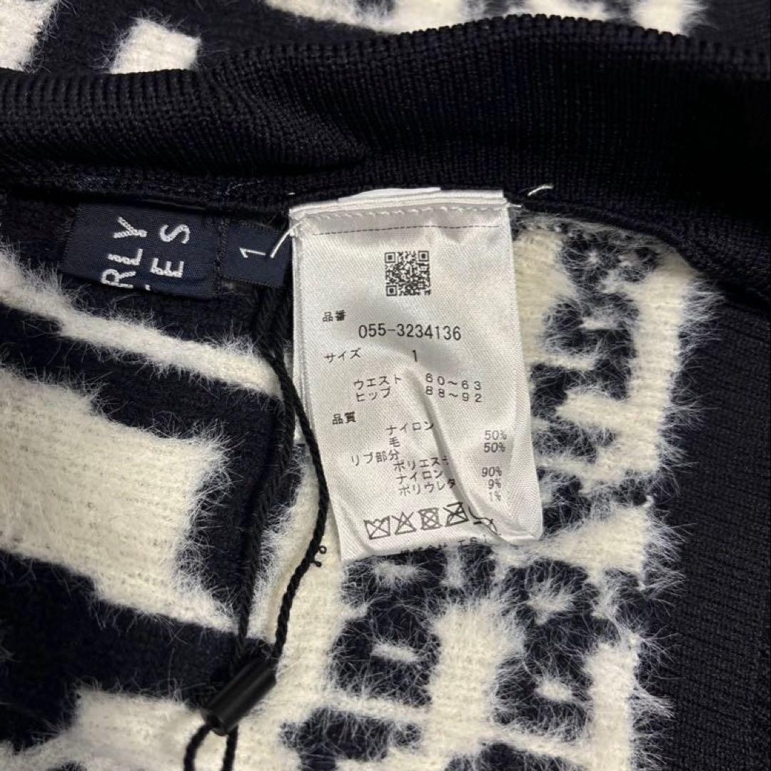 パーリーゲイツ GOLF柄ジャガード織スカートサイズ1