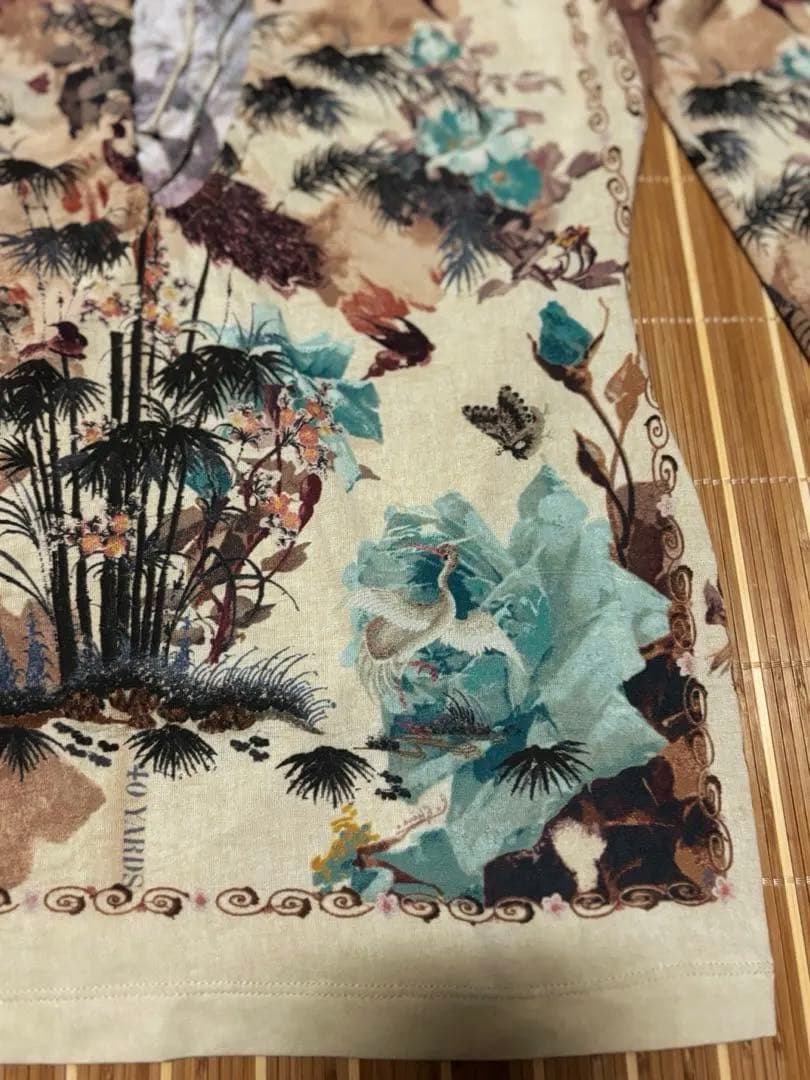 超*。様 美品Jean Paul GAULTIER 楽園柄カットソー 中国絵 絵