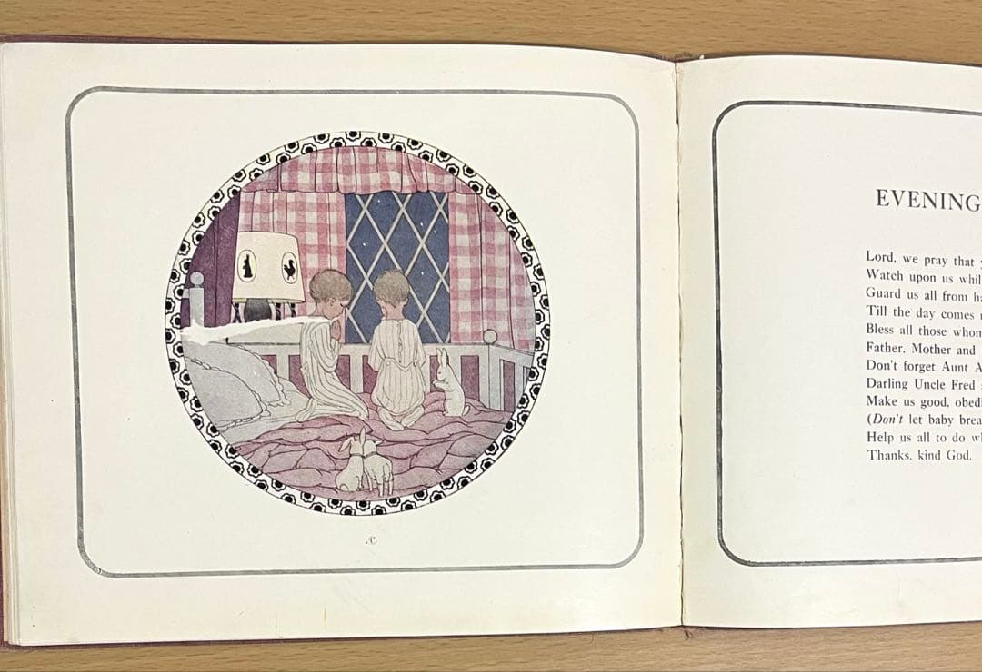 No.378 希少 洋書 古書 ル・メール 絵本 アンティーク 童謡