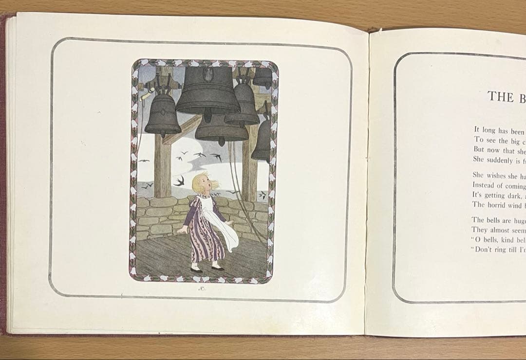 No.378 希少 洋書 古書 ル・メール 絵本 アンティーク 童謡