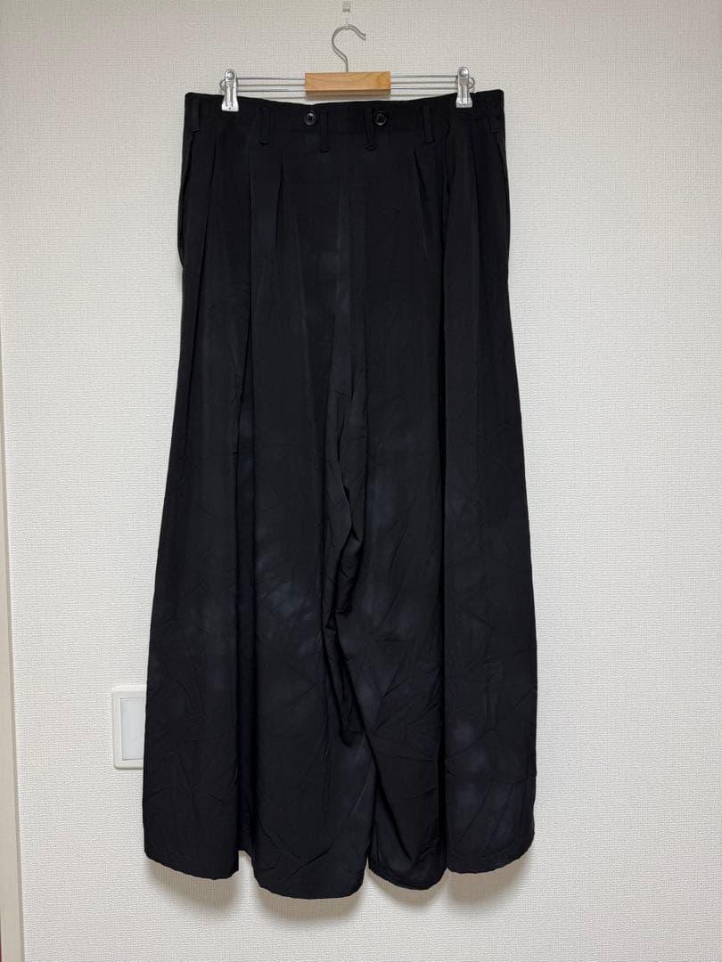 yohji yamamoto 18aw look1 袴パンツ サスペンダー付