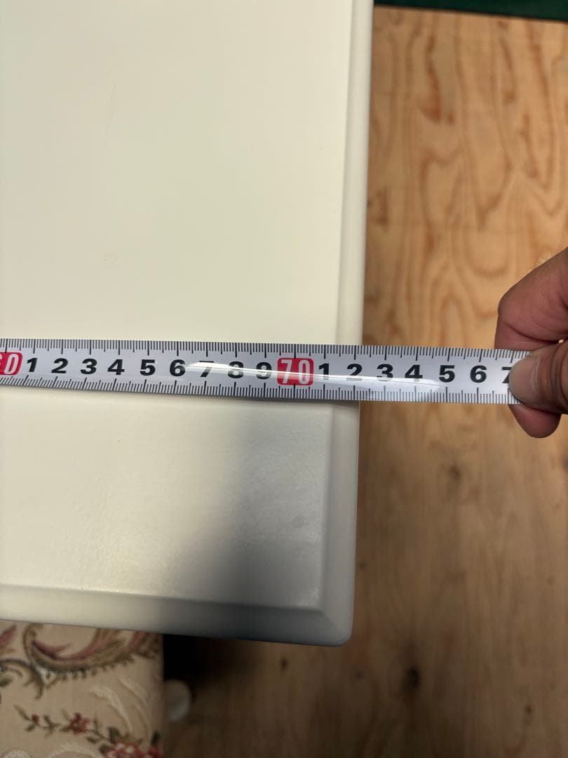 ホワイト 木製 ドレッサー・鏡台