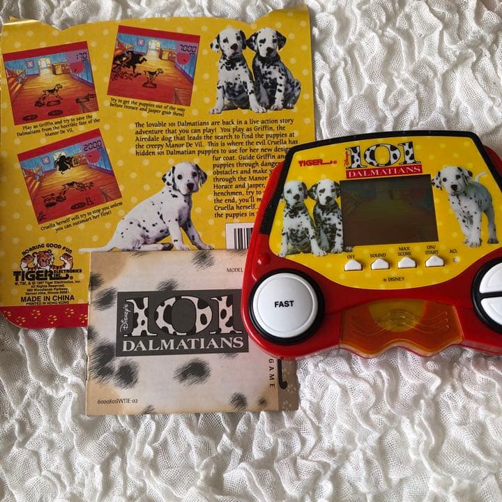 激レアSET★USAゲーム機★トイストーリー&101わんちゃん　タイガー