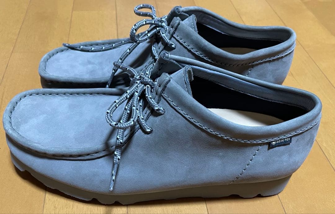 クラーク ワラビー グレー ゴアテックス 26.5cm