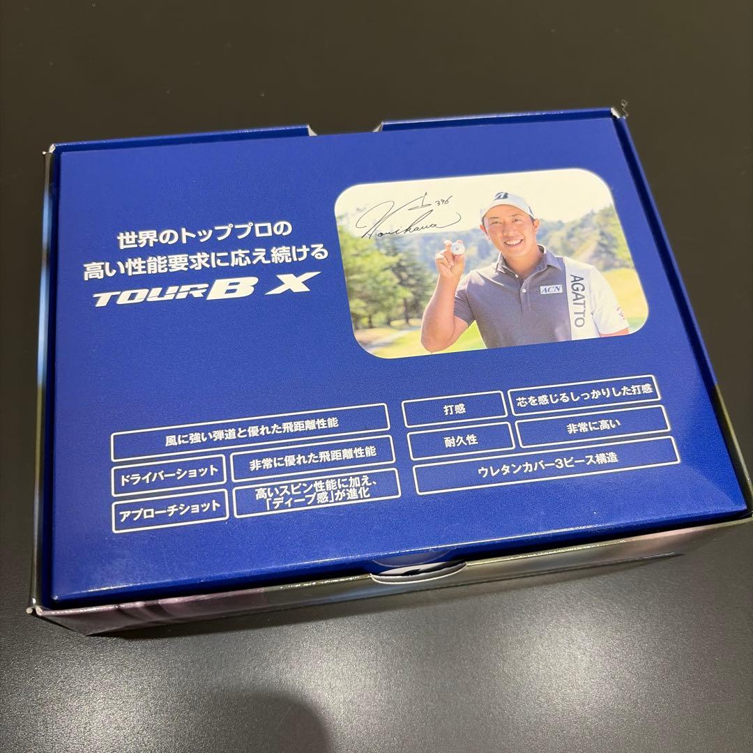堀川未来夢プロ 本人仕様 リミテッドモデル TOUR B ゴルフボール 1ダース