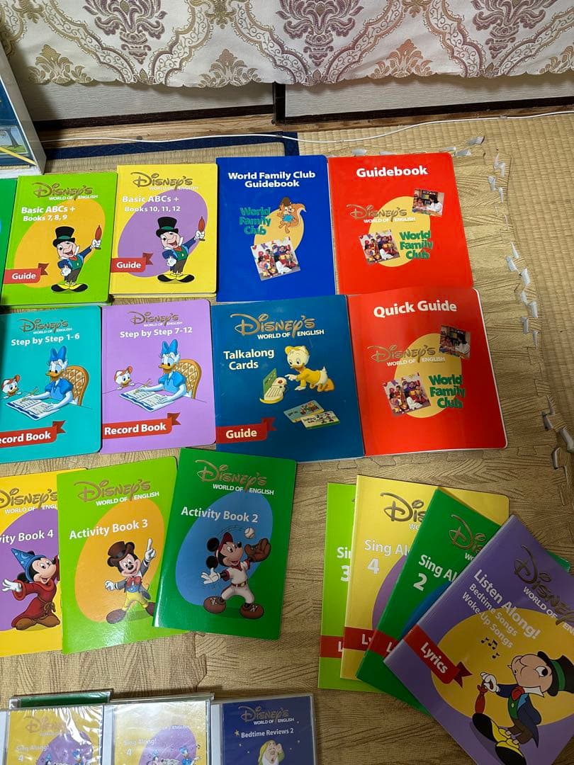 DWE ディズニー英語システムWorld of English 大量まとめセット