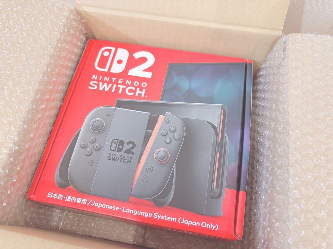【新品未開封】Nintendo Switch 2(日本語/国内専用モデル)