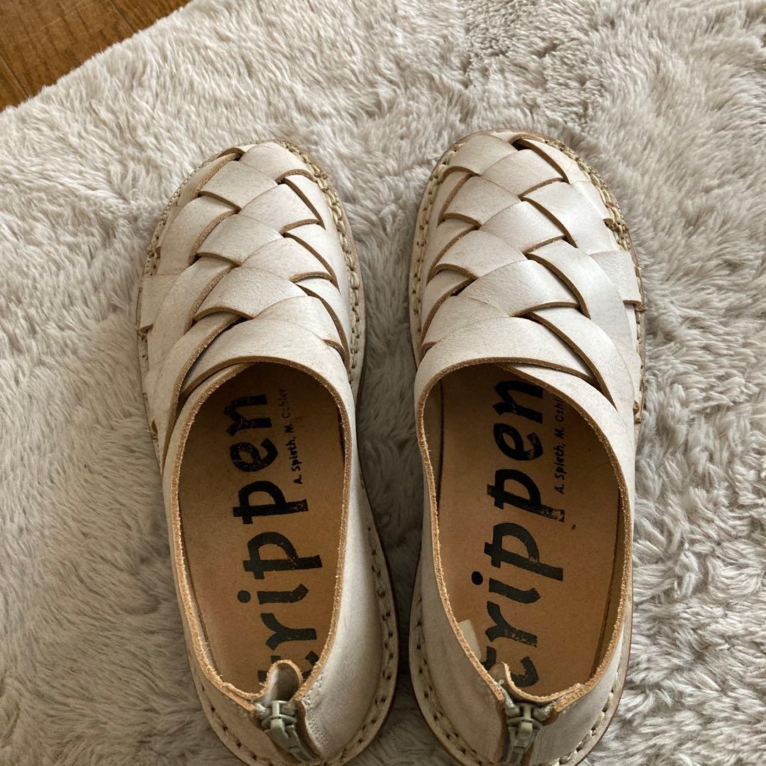 最終値下げ　トリッペン プッシュ push 編み込みレザー