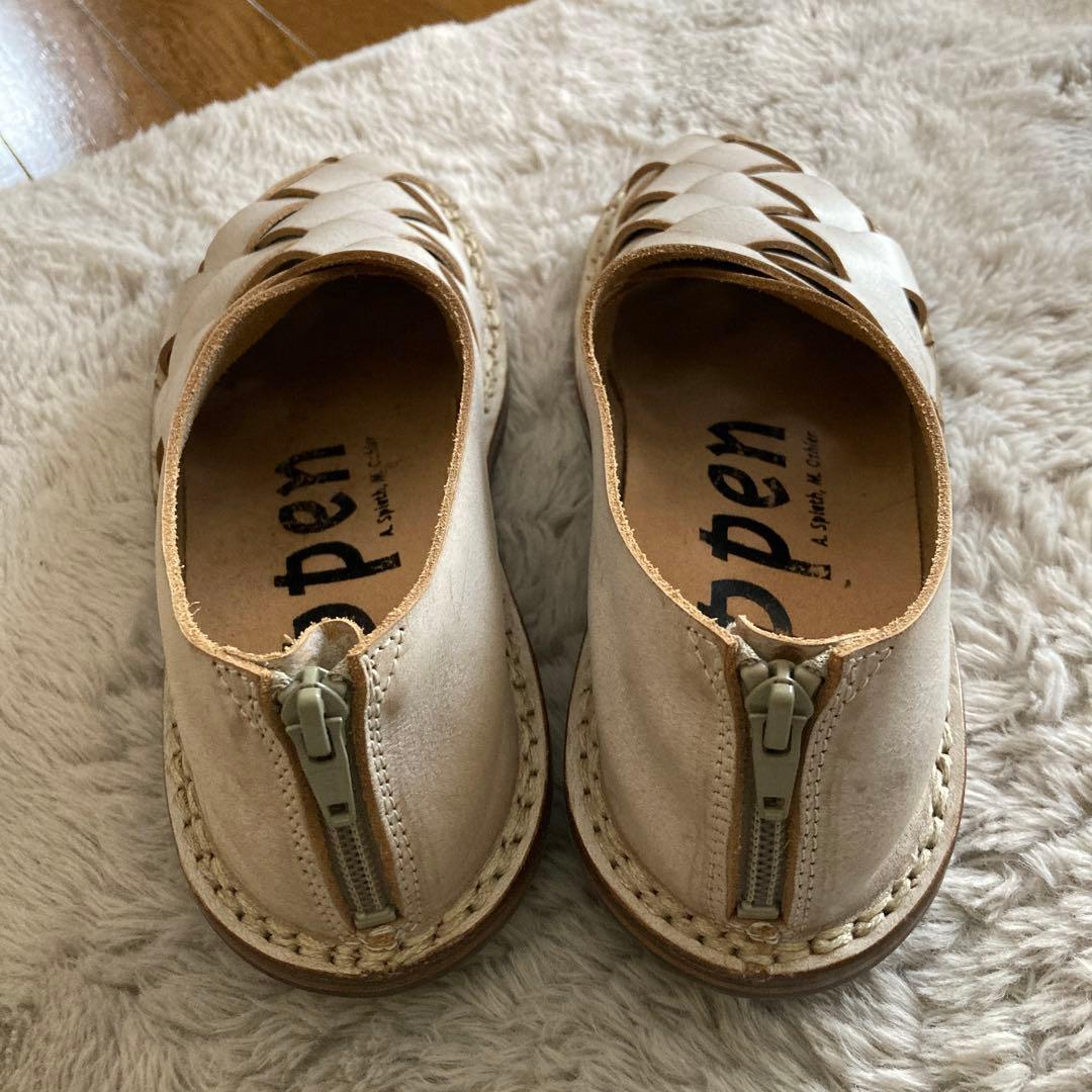 最終値下げ　トリッペン プッシュ push 編み込みレザー