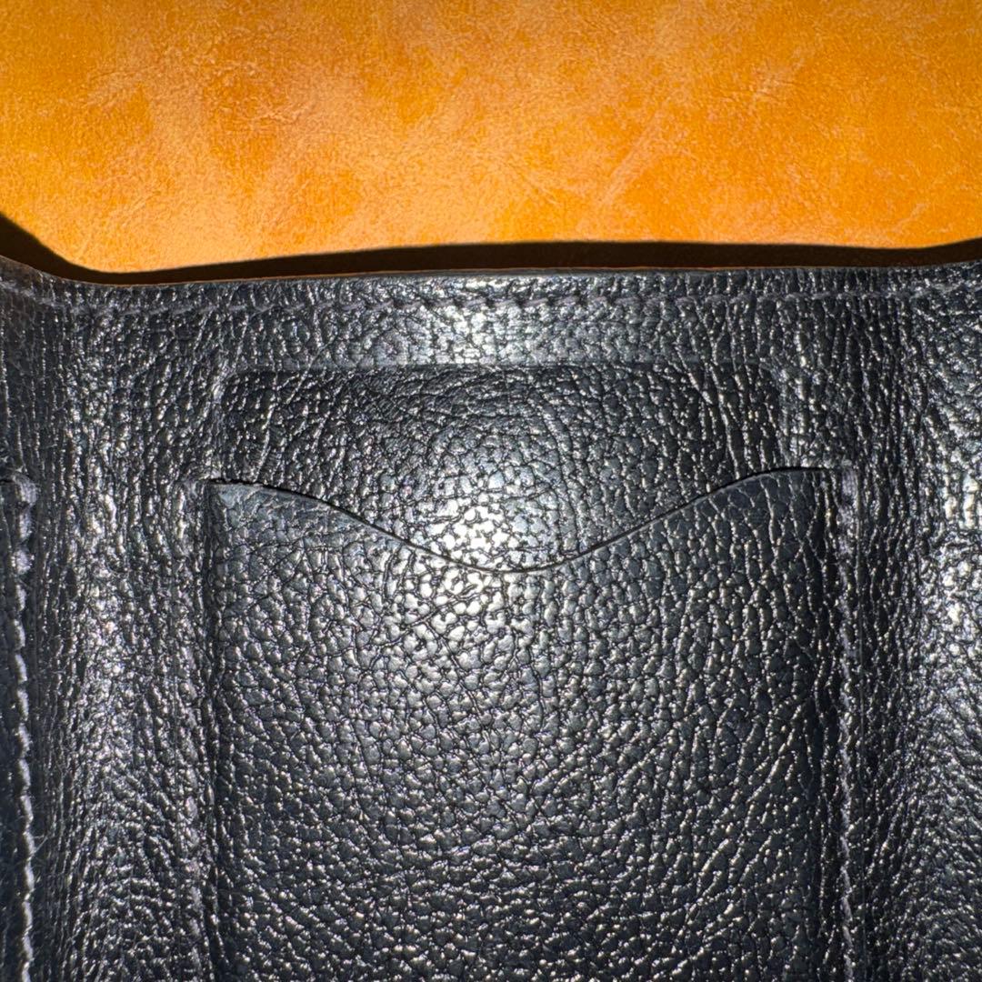 イルビゾンテ　三つ折り財布　ブラック