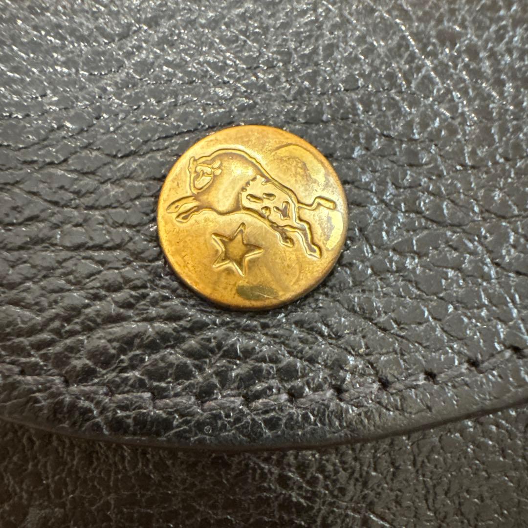 イルビゾンテ　三つ折り財布　ブラック