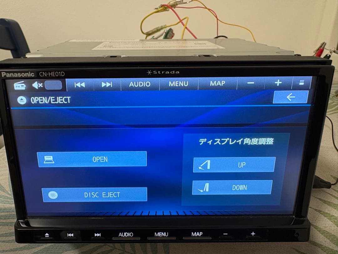★ストラーダPanasonicカーナビCN-HE01D ★地図データ2021年