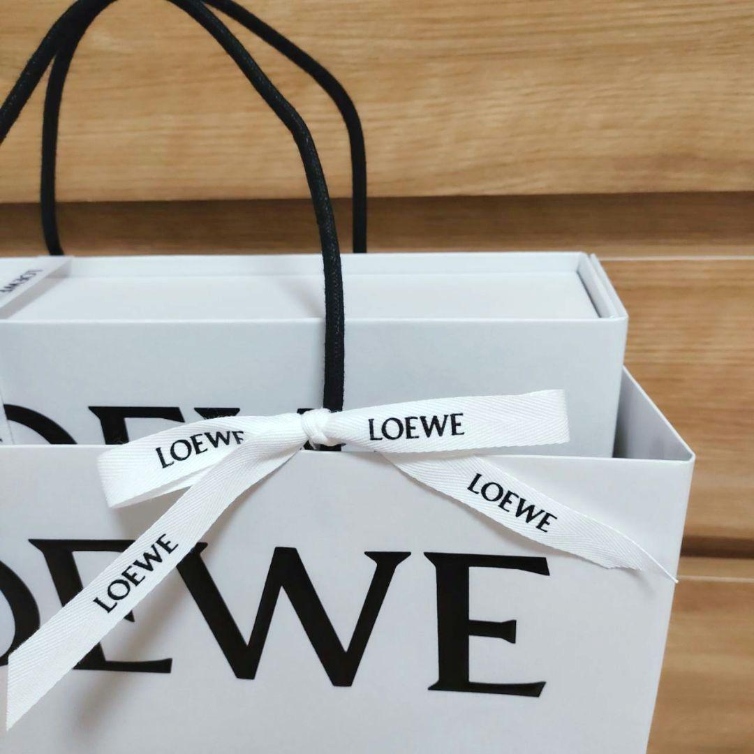 【LOEWE】ロエベ レザーアナグラム ウール&モヘア マフラー 完売品 レア