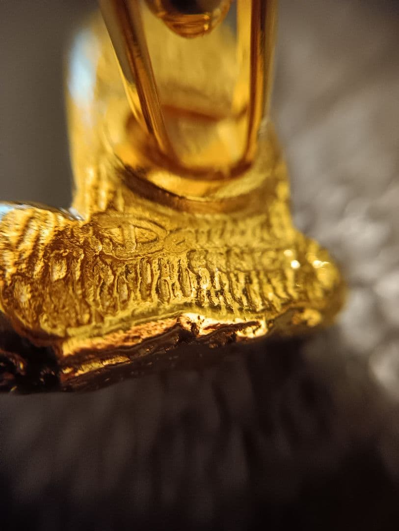 レア 希少 daum FRANCE ドーム フランス カフス ゴールド ガラス