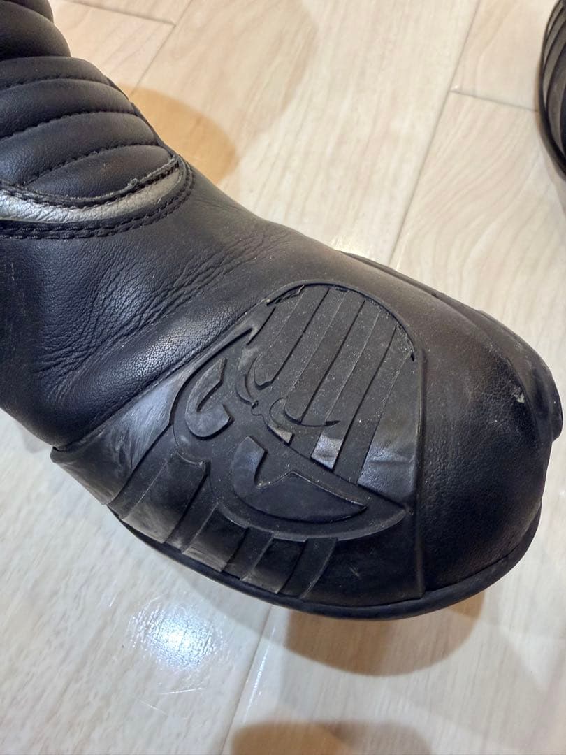 BERIK バイクブーツ2.0 黒/白/グレー