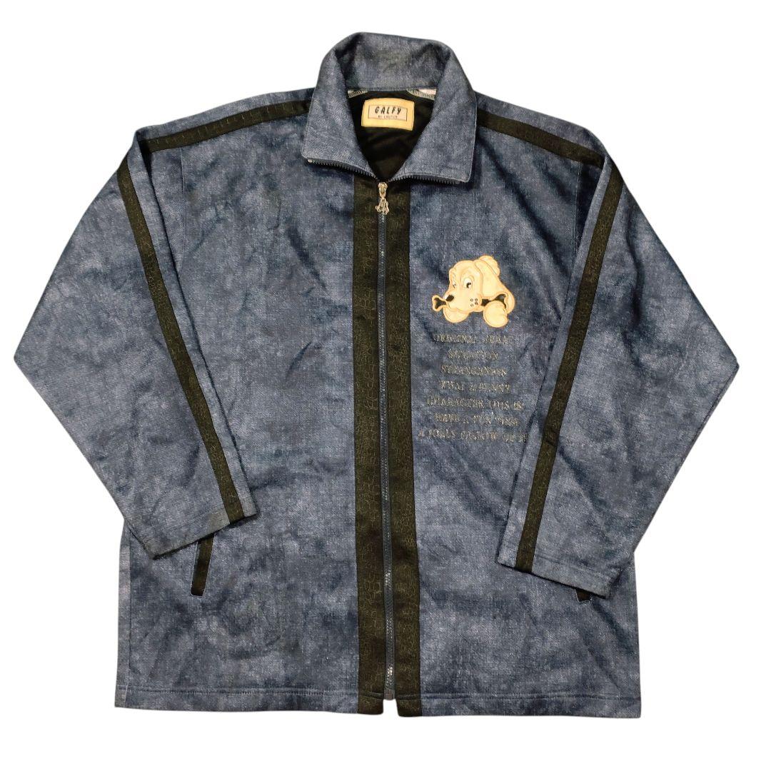 GALFY 犬刺繍 ジャージ セットアップ Y2K 平成