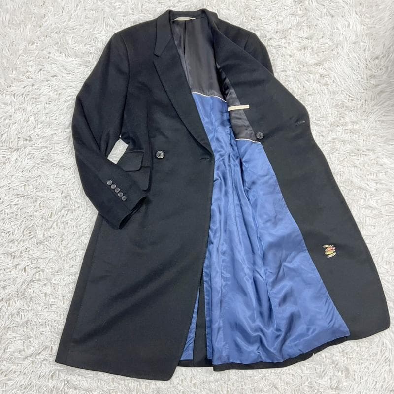 極美品 ポールスミスコレクション チェスターコート カシミヤ100% ダブル