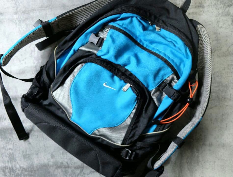 バッグ 90's OLD NIKE black gimmick backpack y2k