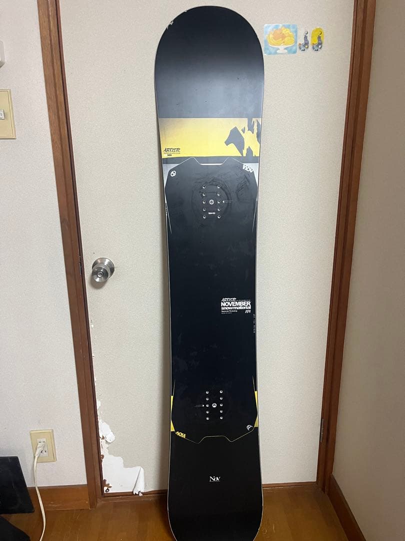 NOVEMBER ARTISTE 154cm 17-18スノーボード