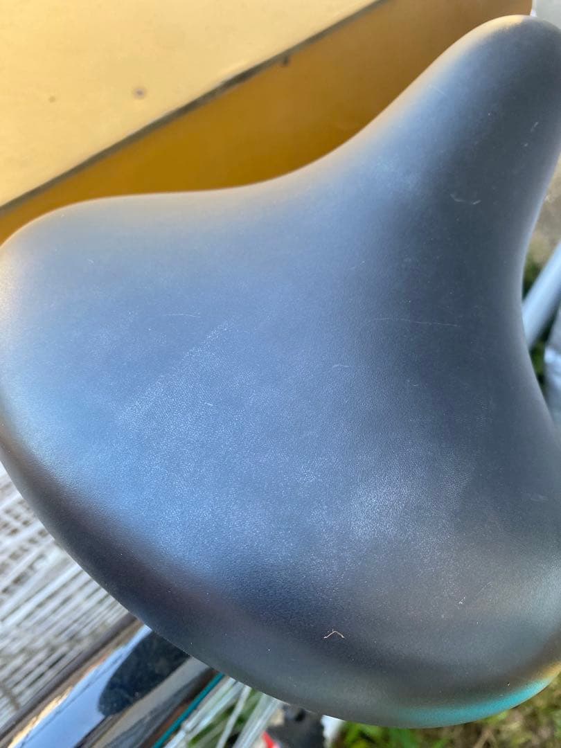 シティサイクル グレー バスケット付き