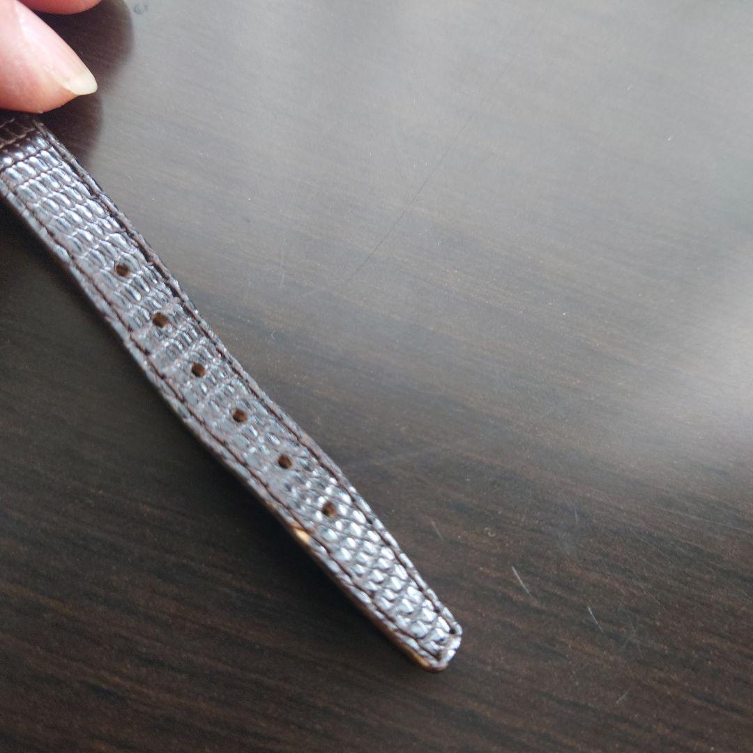 GUCCI アナログ腕時計 ゴールド ブラウン