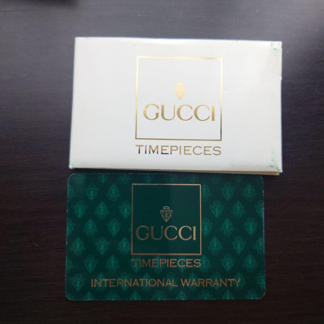 GUCCI アナログ腕時計 ゴールド ブラウン