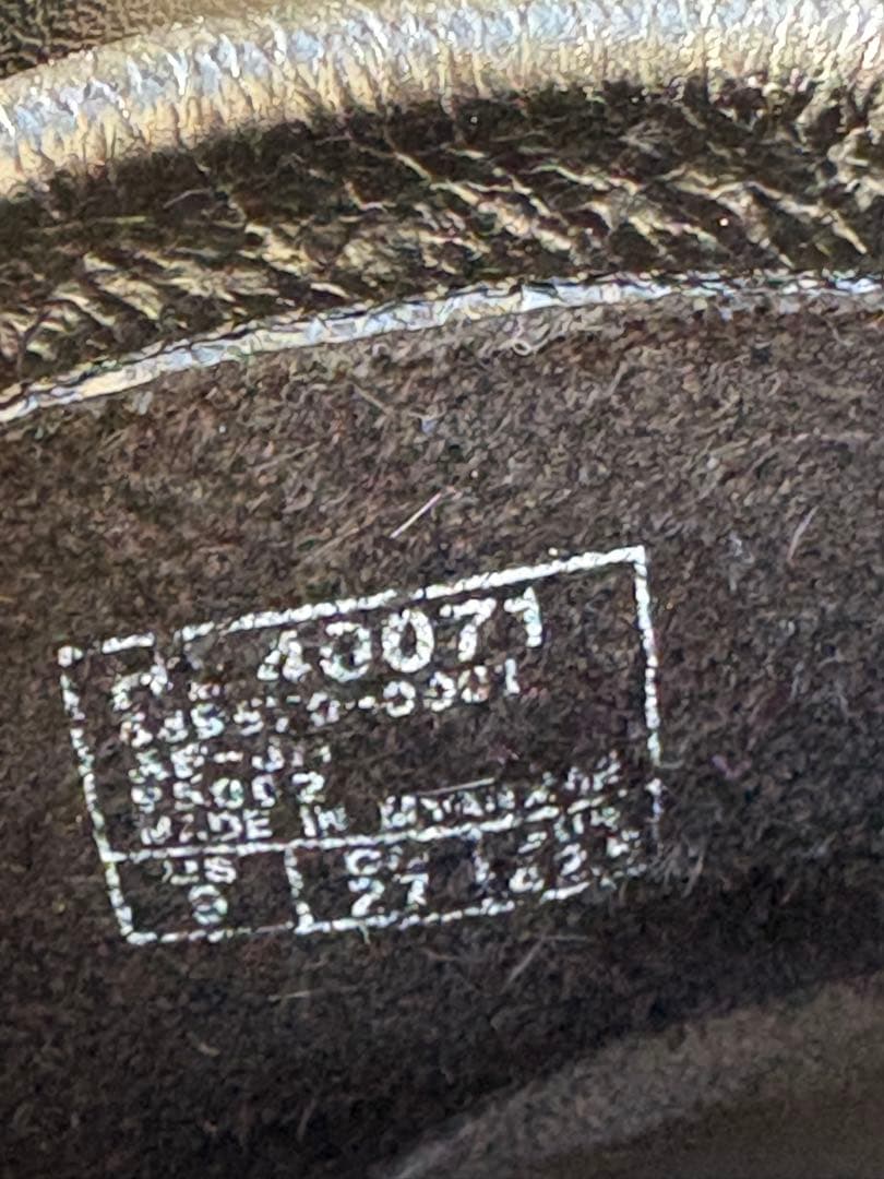 【1月特価】ホーキンス HL40071 オイルワークブーツ ブラック 27cm