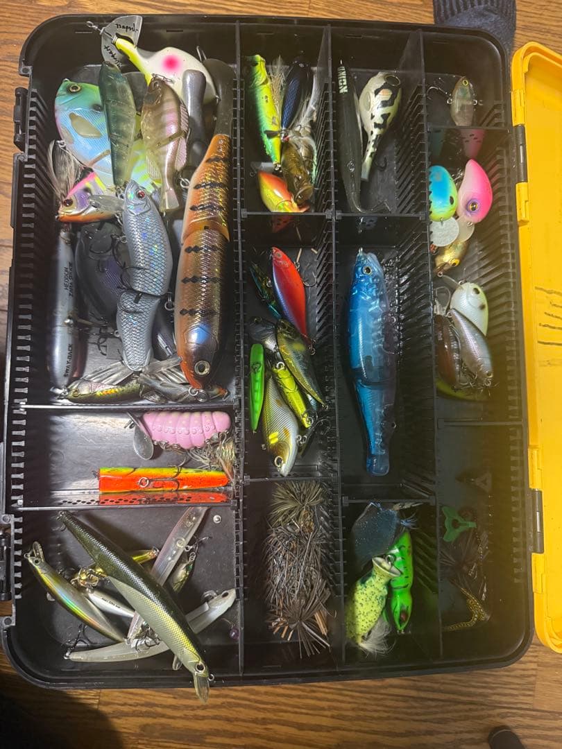 バス釣り引退セット ルアー ワーム ブルーシューター ジョイクロ
