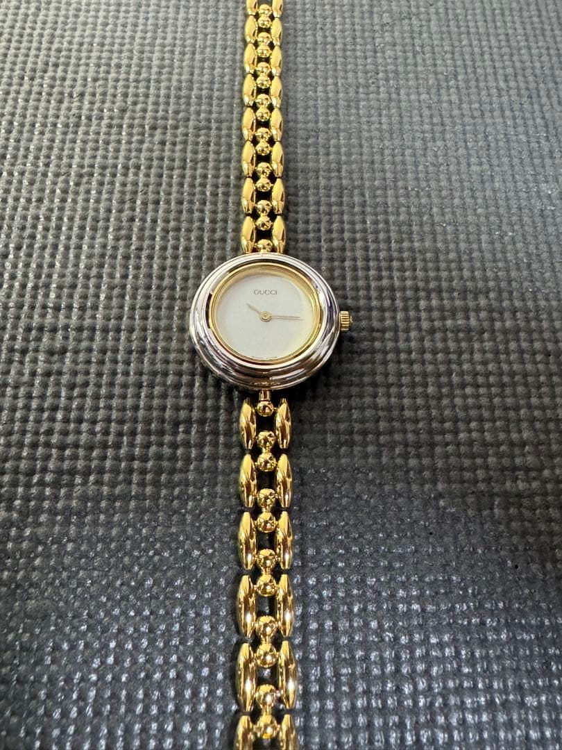 グッチ GUCCI チェンジベゼル 11/12.2 レディース腕時計