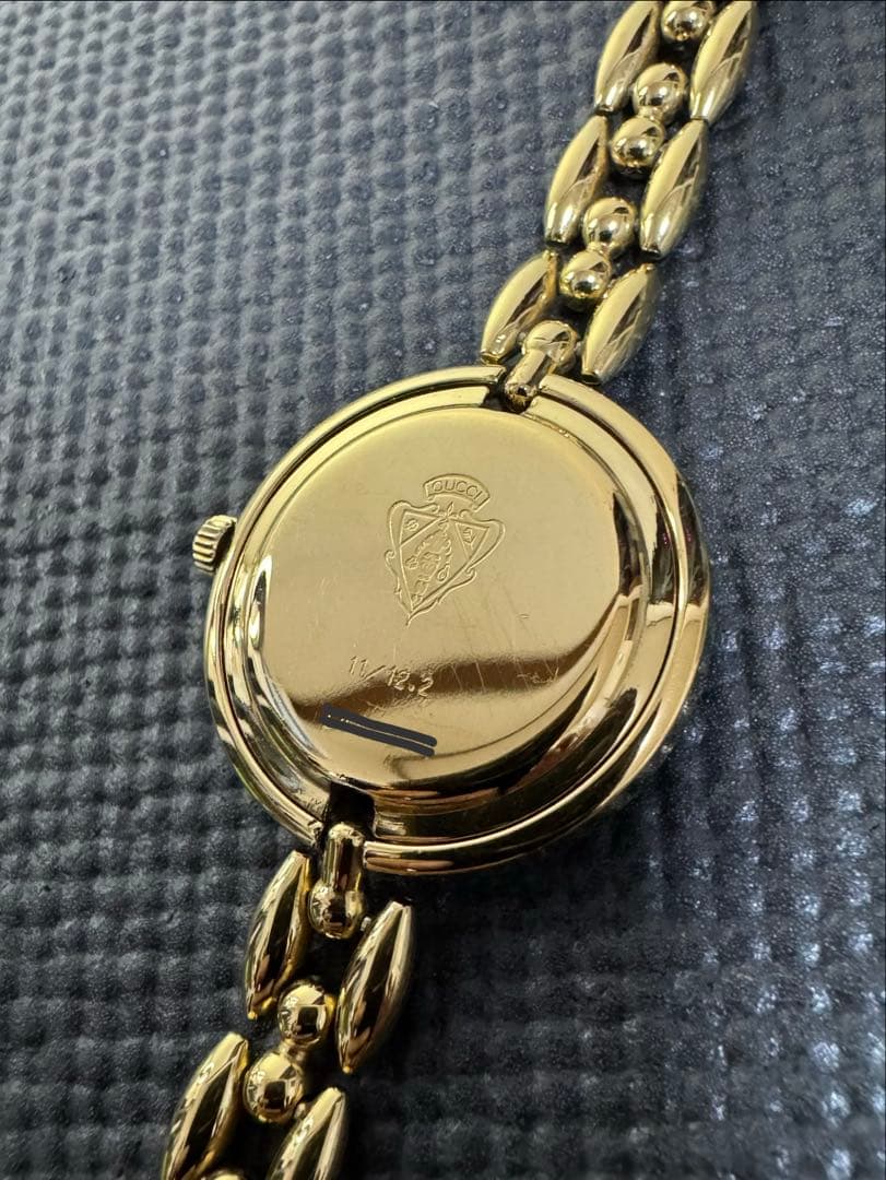 グッチ GUCCI チェンジベゼル 11/12.2 レディース腕時計