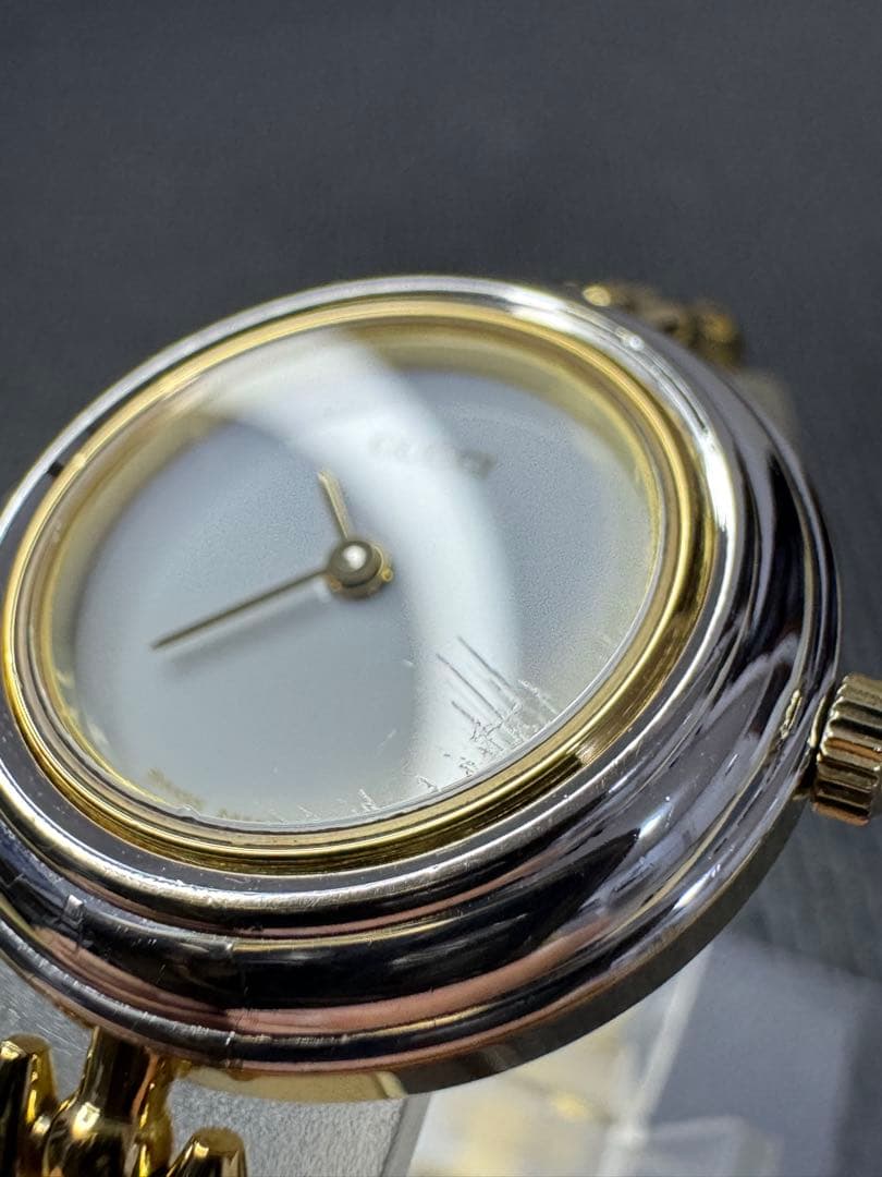 グッチ GUCCI チェンジベゼル 11/12.2 レディース腕時計